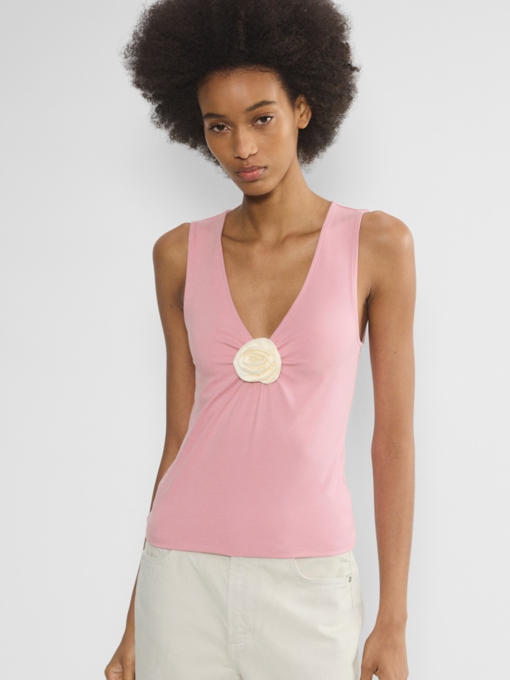 Wilfred GoodLux Bloom tank pink